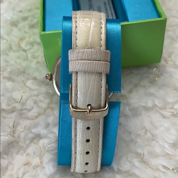 Betsey Johnson Watch w/ Crystals - Picture 3 of 7